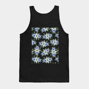 Cute Flower Pattern Tank Top